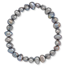 Load image into Gallery viewer, Cultured Freshwater Pearl Stretch Bracelet
