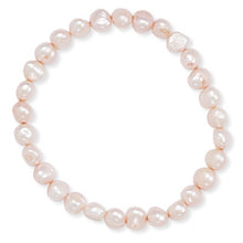 Load image into Gallery viewer, Cultured Freshwater Pearl Stretch Bracelet
