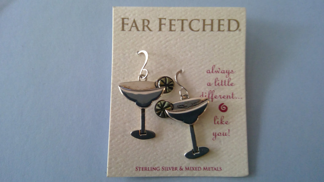 Margarita Silver & Brass Earrings