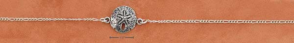 Sterling Figaroa Chain with Sand Dollar 9