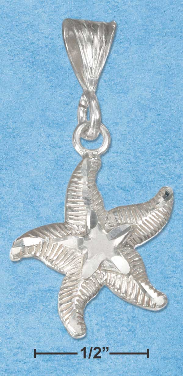 Sterling Silver Starfish Pendant