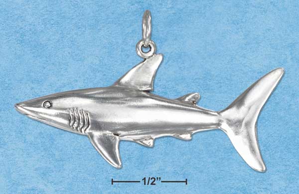 Shark Sterling Silver Charm