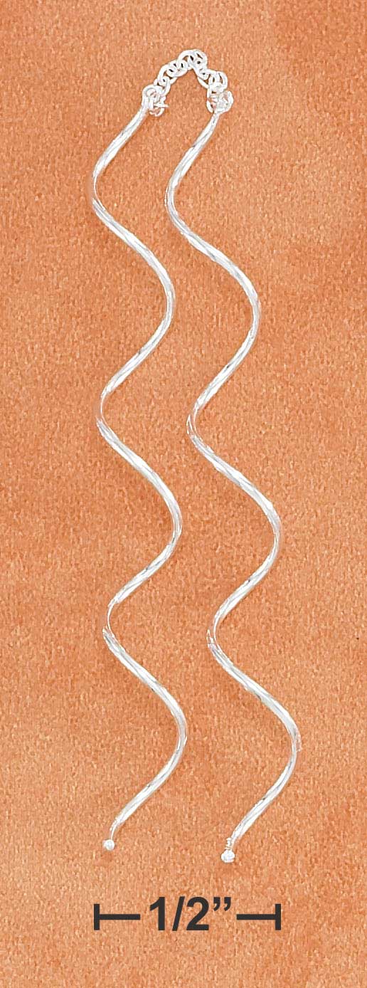 Double Twisted Wire Ear Threads