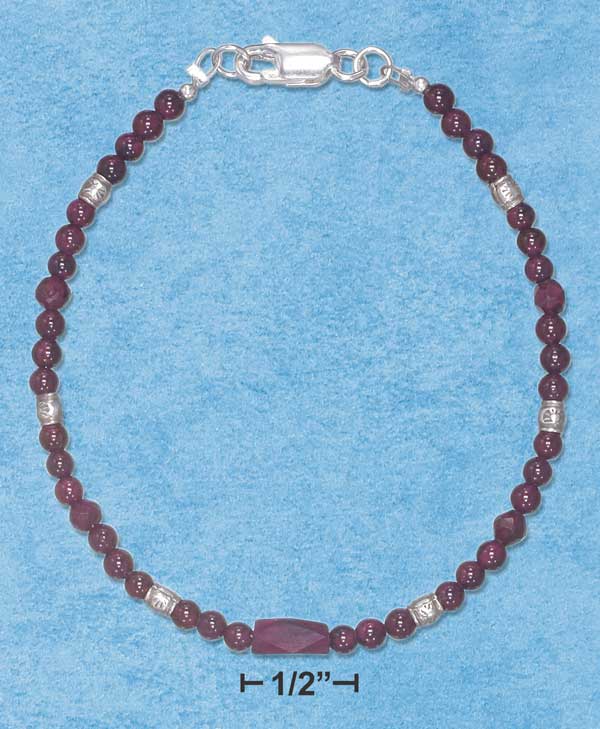 Garnet Bead 7.5