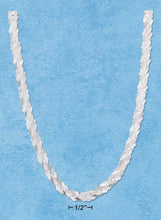 Load image into Gallery viewer, Italian Diamond Cut Kite Chain 16&quot; Necklace
