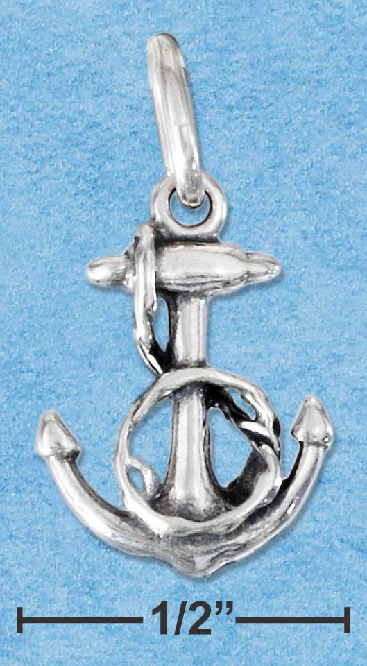 Anchor w/ Rope Charm