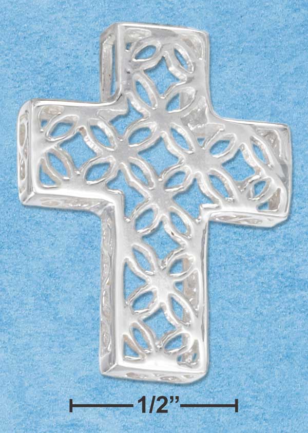 Filigree Cross Slide Pendant