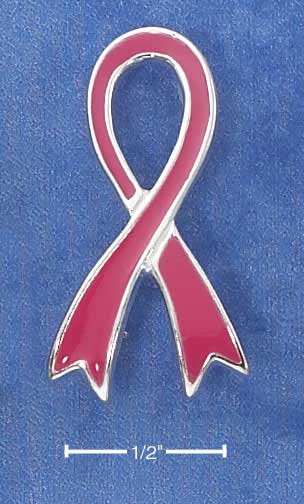 Pink Enamel Awareness Pin