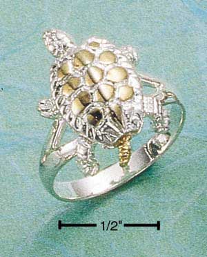 Moveable Turtle Ring